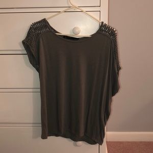 Women’s Allsaints off the shoulder tshirt